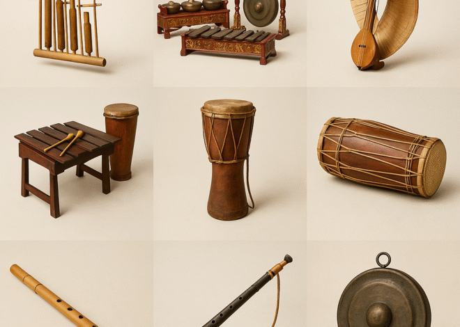Sampel instrumen tradisional Indonesia asli – Produksi Musik Chaka