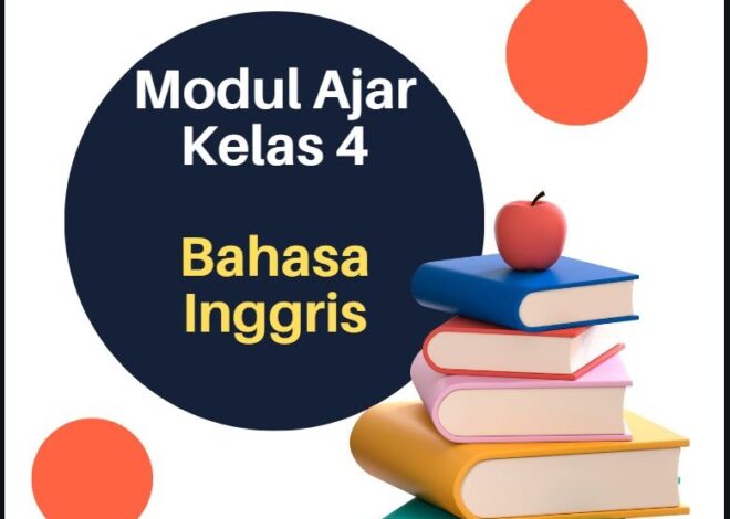 Modul Ajar Kelas 4 Bahasa Inggris BAB 1-12