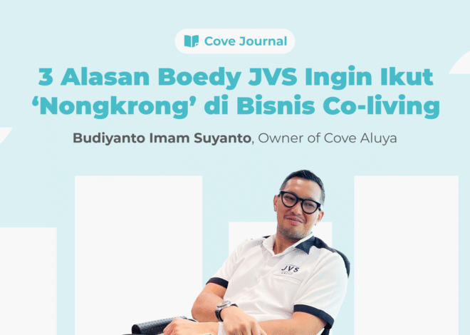 3 Alasan Boedy JVS Ingin Ikut âNongkrongâ di Bisnis Co-living