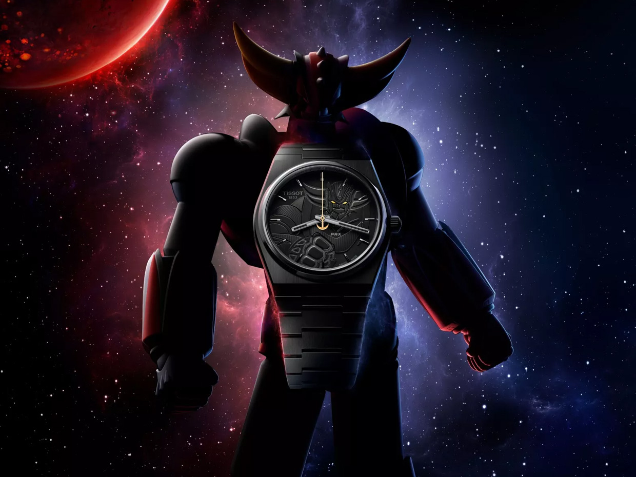 Tissot Rilis PRX 40 mm UFO Robot Grendizer 50th Anniversary, Edisi Spesial Hadir dengan Visual All Black!