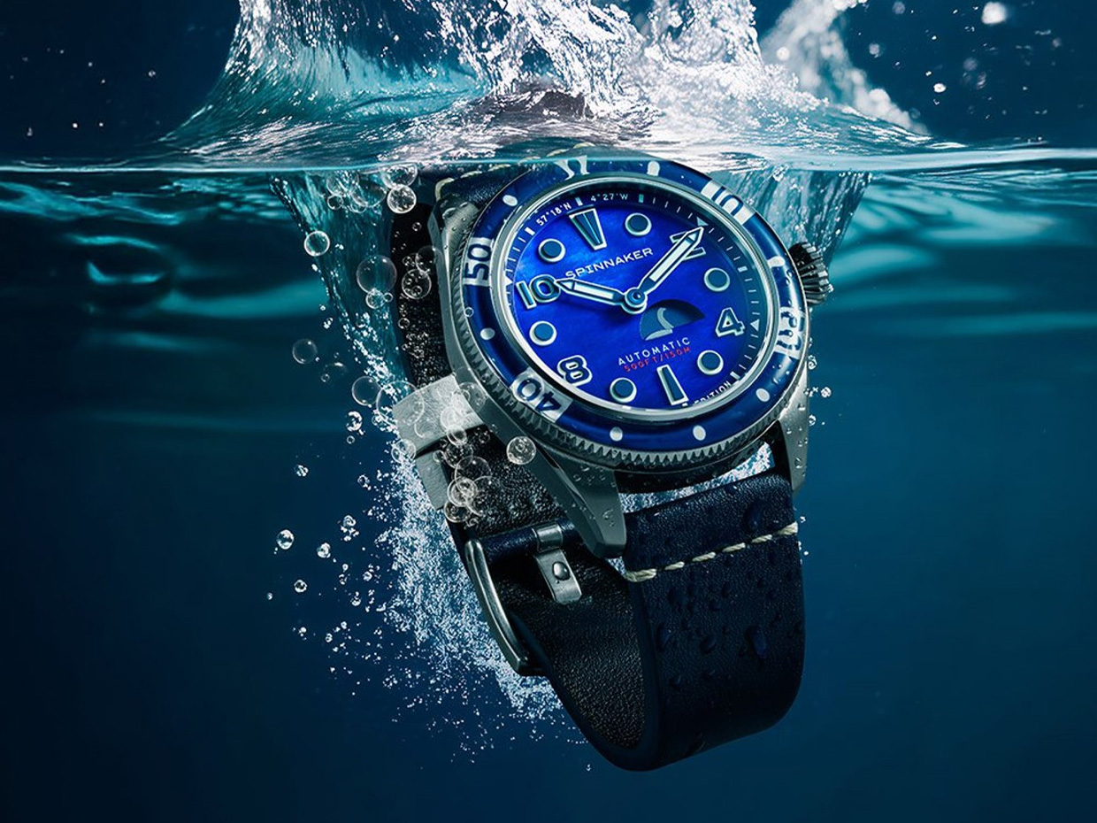 Spinnaker x Scottish Watches Rilis Fleuss Otomatis SP-5168-01 Nessie Pearl Diver Limited Edition