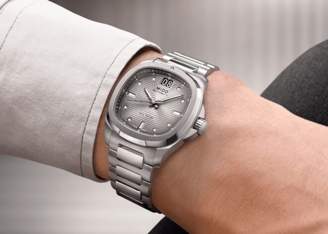 MIDO Rilis Multifort TV Big Date Titanium dengan Grey Dial
