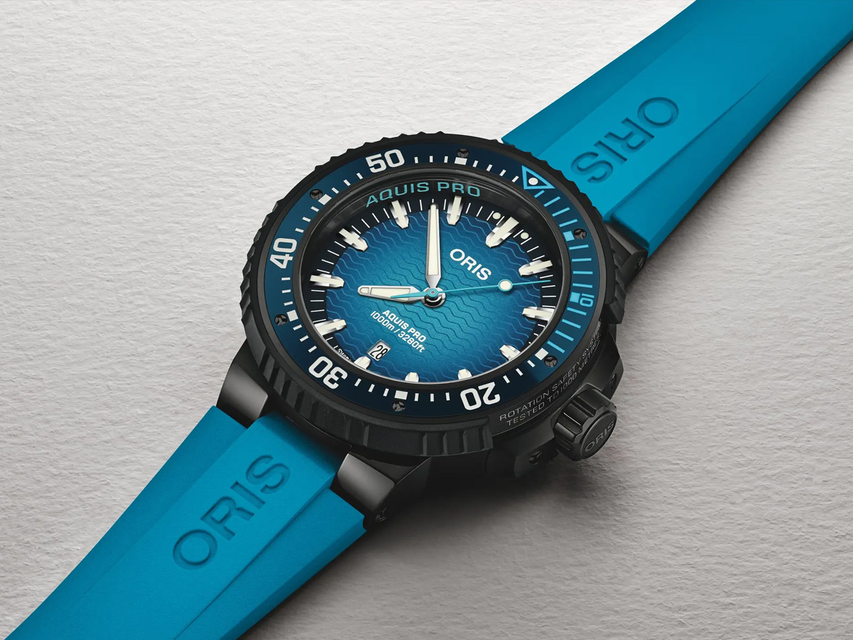 Oris Aquis Pro 1000M: Diver Profesional Ringan & Bisa Dipakai Sehari-hari
