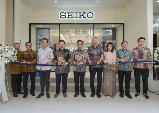Seiko Indonesia Resmikan Kembali Seiko Boutique Surabaya: Hadir dengan Konsep Global Terkini