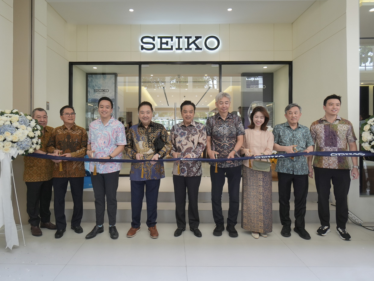 Seiko Indonesia Resmikan Kembali Seiko Boutique Surabaya: Hadir dengan Konsep Global Terkini