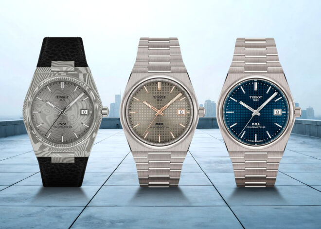 Tissot PRX 38 mm Dirilis: Pakai Damascus Steel dan Titanium!