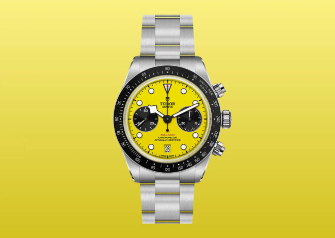 Tudor Rilis Black Bay Chrono 39 “Bumblebee”, Hadir dengan Diameter Lebih Kecil dan Dial Kuning