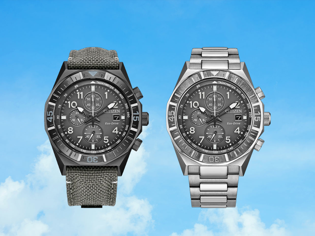 Citizen Nighthawk Eco Drive Chronograph Dirilis, Tampil Dengan Tactical Design