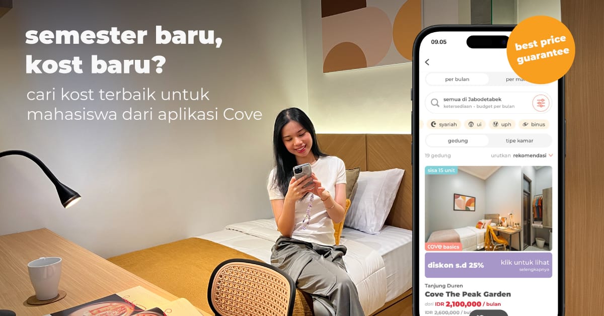 63 Persen Mahasiswa Pilih Kost Dalam Kurang dari Sebulan, Berkat Media Sosial