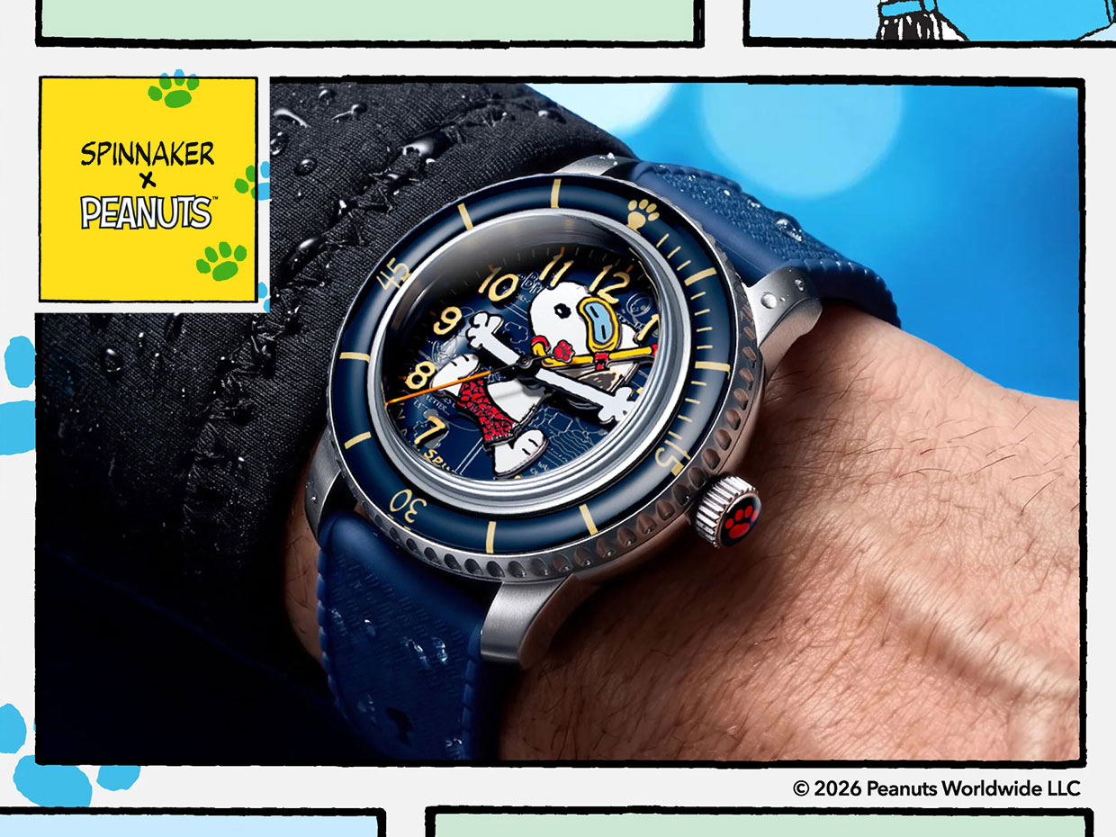 Spinnaker Fleuss 40 Automatic x Peanuts Snoopy Seaside Snorkel Limited Edition