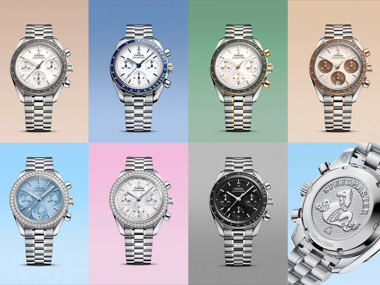 Hot! Omega Rilis 7 Speedmaster dengan Ukuran 38 mm!