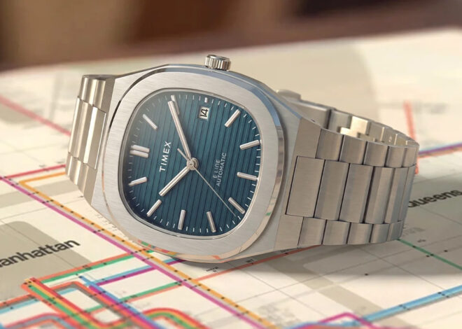 Timex Rilis E Line Automatic 38 mm & Quartz 30 mm 2026, Tampilannya Sangat Nautilus!
