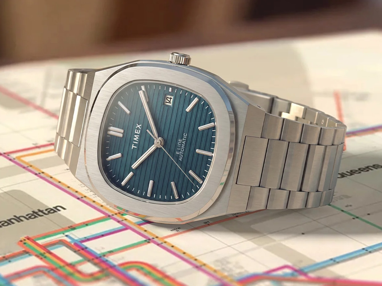 Timex Rilis E Line Automatic 38 mm & Quartz 30 mm 2026, Tampilannya Sangat Nautilus!
