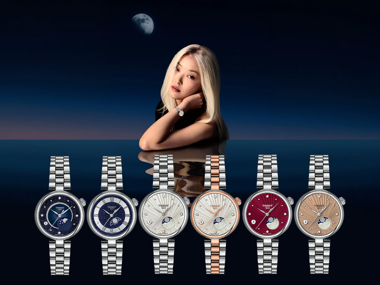 Tissot Rilis 6 Desir Moonphase, Jam Tangan Wanita dengan Sentuhan Klasik dan Mewah