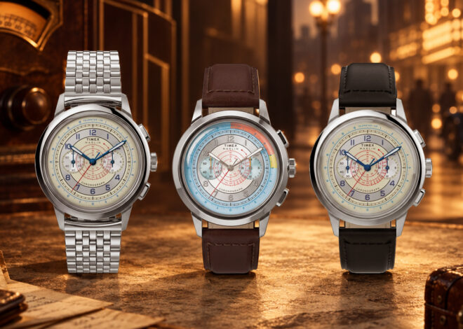 Timex Rilis Marlin Neo Classic Chronograph, Terinspirasi Gaya 1930-an dengan Telemeter dan Tachymeter