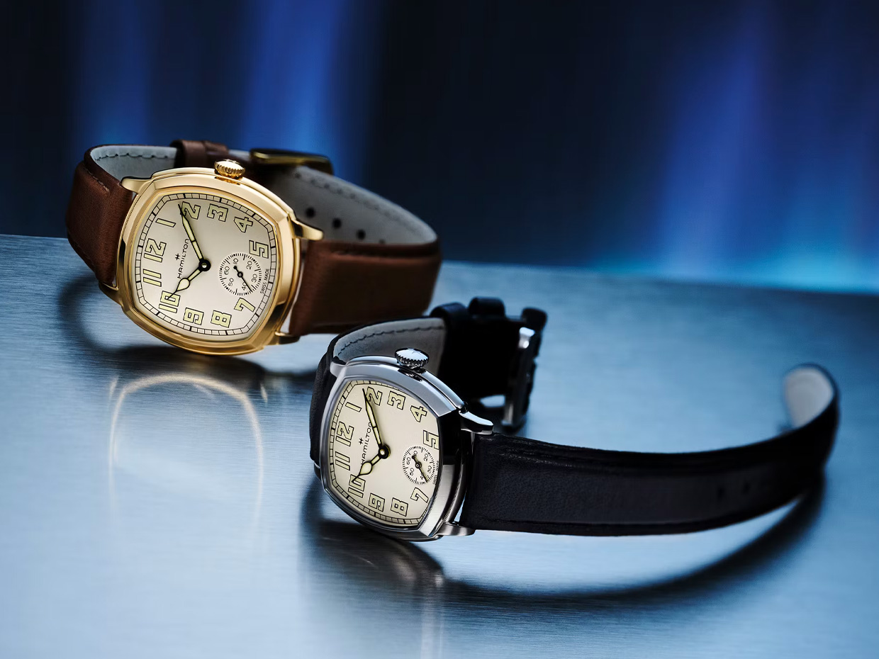 Hamilton Rilis Koleksi American Classic Cushion Mechanical, Usung Desain Art Deco Era 1920-an